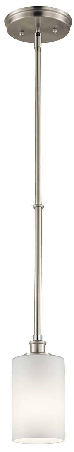 Kichler - 43927NI - One Light Mini Pendant - Joelson - Brushed Nickel