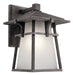 Kichler - 49721WZC - One Light Outdoor Wall Mount - Beckett - Weathered Zinc