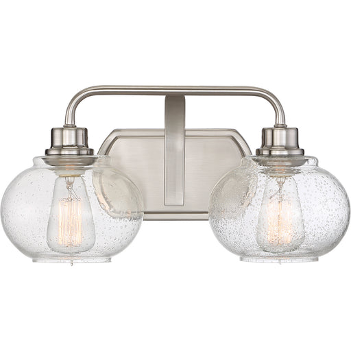 Quoizel - TRG8602BN - Two Light Bath Fixture - Trilogy - Brushed Nickel