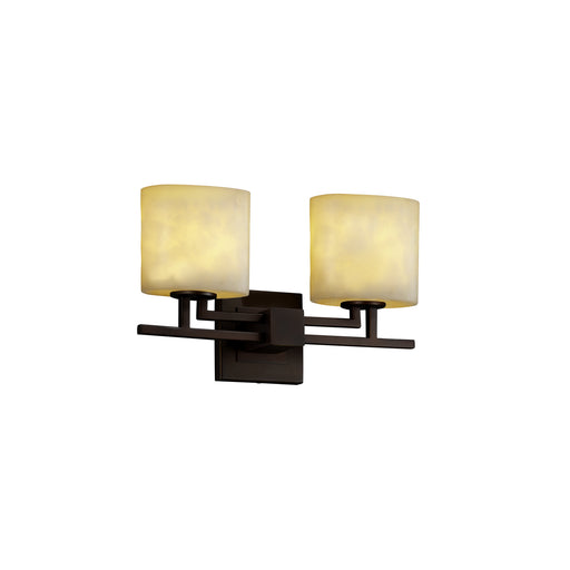 Justice Designs - CLD-8702-30-DBRZ - Two Light Bath Bar - Clouds - Dark Bronze