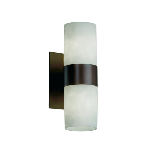 Justice Designs - CLD-8762-10-DBRZ - Wall Sconce - Clouds - Dark Bronze