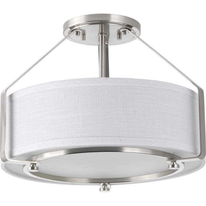 Ratio Semi-Flush Mount-Pendants-Progress Lighting-Lighting Design Store