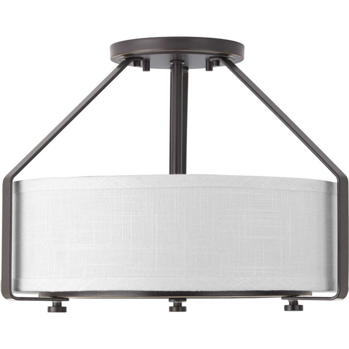 Ratio Semi-Flush Mount-Pendants-Progress Lighting-Lighting Design Store