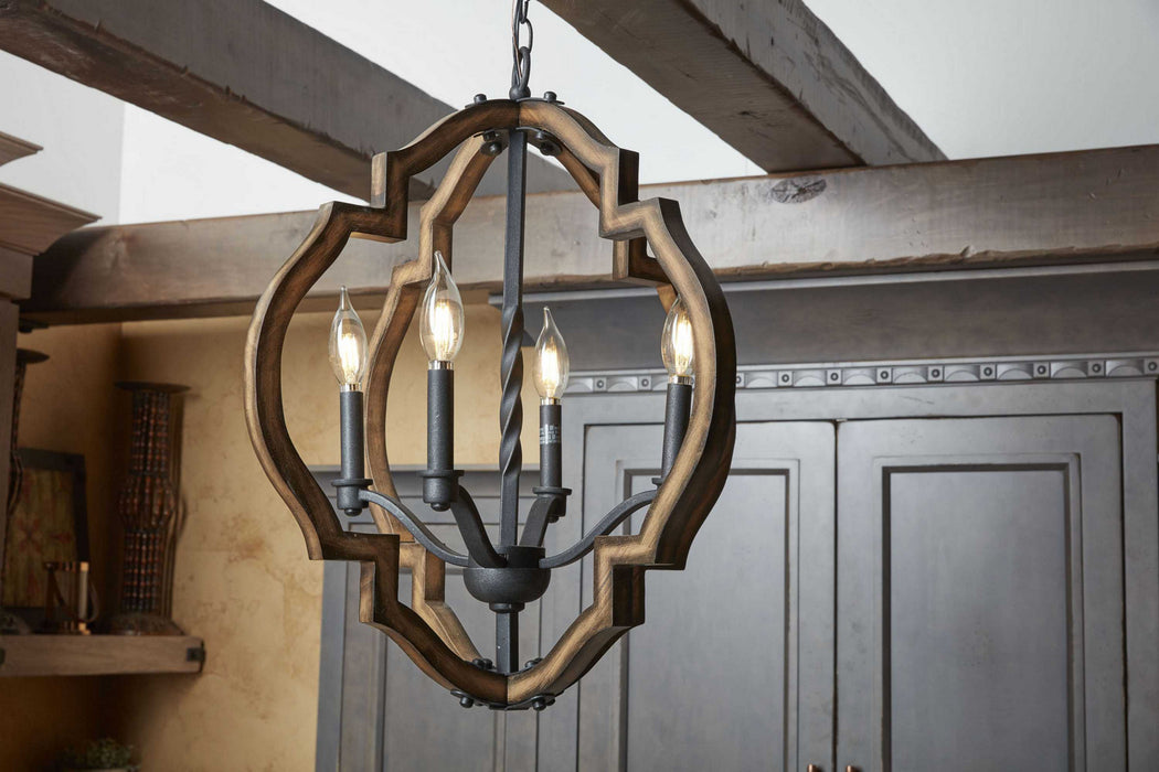 Spicewood Chandelier-Foyer/Hall Lanterns-Progress Lighting-Lighting Design Store