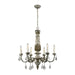 Elk Home - 1202-005 - Six Light Chandelier - Genevi?ve - Iron