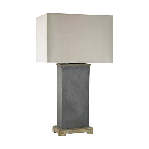 Elk Home - D3092 - One Light Table Lamp - Elliot Bay - Grey Slate
