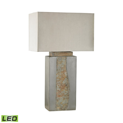 Elk Home - D3098-LED - LED Table Lamp - Musee - Grey, Natural Slate, Natural Slate
