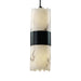 Justice Designs - FAL-8759-12-MBLK - Pendant - LumenAria - Matte Black