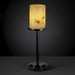 Justice Designs - FAL-8799-10-MBLK - One Light Table Lamp - LumenAria - Matte Black