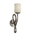 Justice Designs - FSN-8911-10-RBON-NCKL - Wall Sconce - Fusion - Brushed Nickel