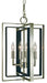 Framburg - 4860 BN/MBLACK - Four Light Chandelier - Symmetry - Brushed Nickel with Matte Black