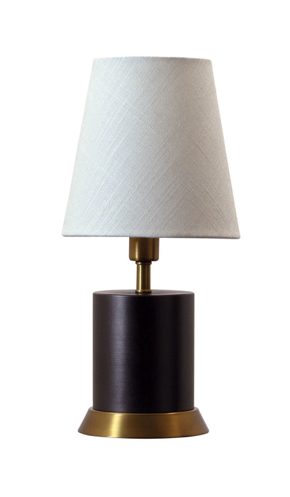 House of Troy - GEO311 - One Light Table Lamp - Geo - Mahogany Bronze with Weathered Brass