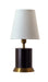 House of Troy - GEO311 - One Light Table Lamp - Geo - Mahogany Bronze with Weathered Brass