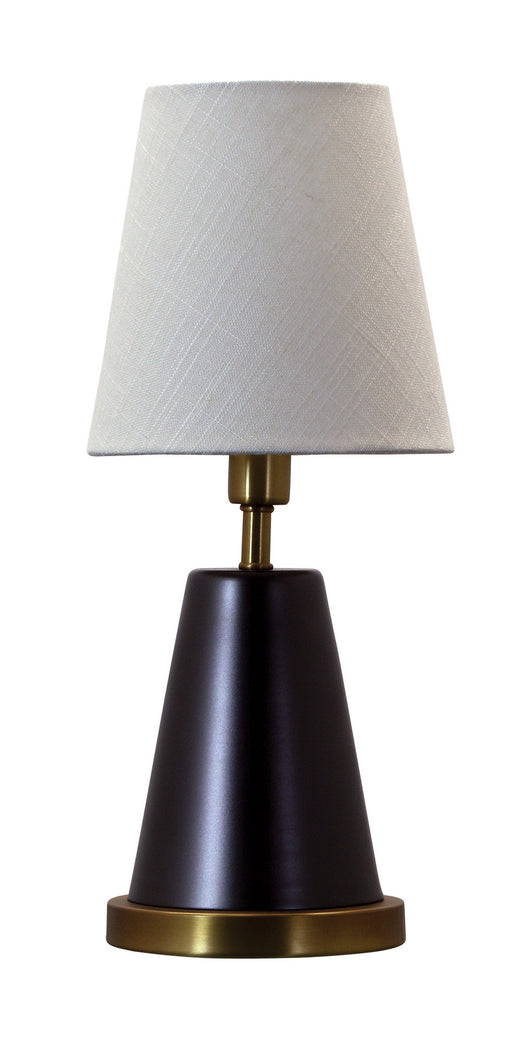 House of Troy - GEO411 - One Light Table Lamp - Geo - Mahogany Bronze with Weathered Brass