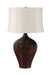 House of Troy - GS160-DR - One Light Table Lamp - Scatchard - Decorated Red