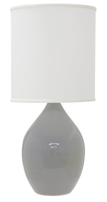 House of Troy - GS201-GG - One Light Table Lamp - Scatchard - Gray Gloss
