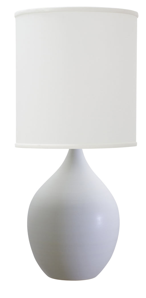 House of Troy - GS201-WM - One Light Table Lamp - Scatchard - White Matte