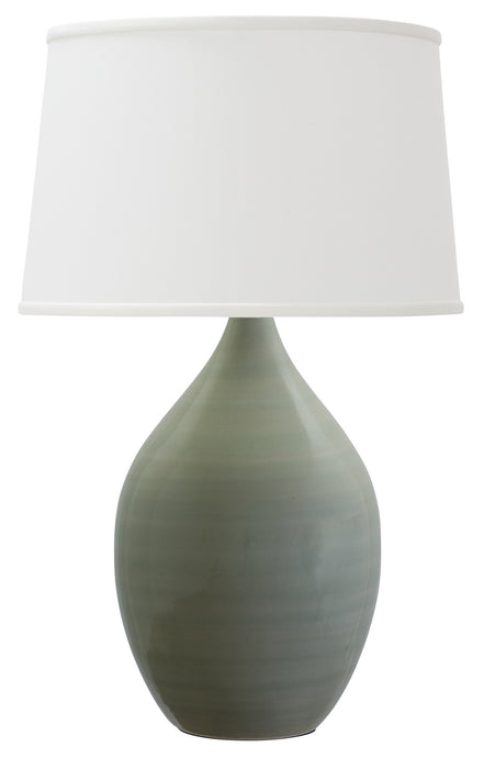 House of Troy - GS202-CG - One Light Table Lamp - Scatchard - Celadon