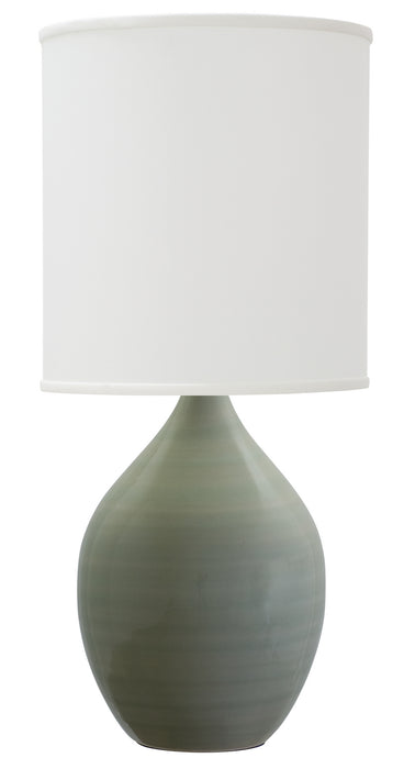 House of Troy - GS301-CG - One Light Table Lamp - Scatchard - Celadon
