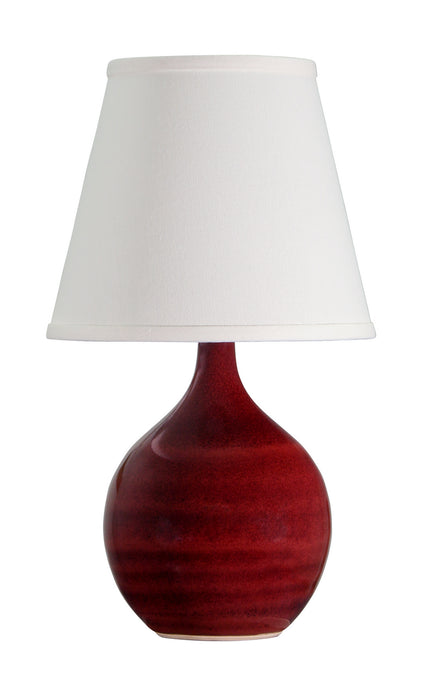 House of Troy - GS50-CR - One Light Table Lamp - Scatchard - Copper Red