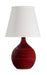 House of Troy - GS50-CR - One Light Table Lamp - Scatchard - Copper Red