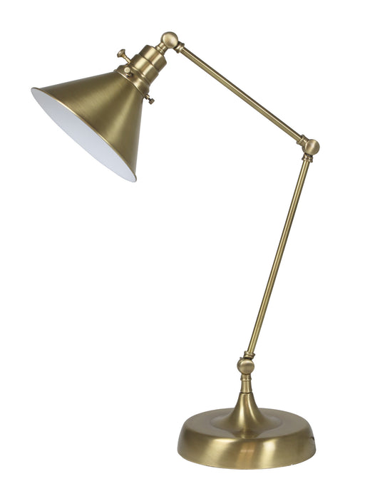 House of Troy - OT650-AB-MS - One Light Table Lamp - Otis - Antique Brass