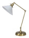 House of Troy - OT650-AB-WT - One Light Table Lamp - Otis - Antique Brass