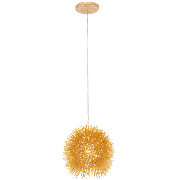 Varaluz - 169M01GO - One Light Mini Pendant - Urchin - Gold