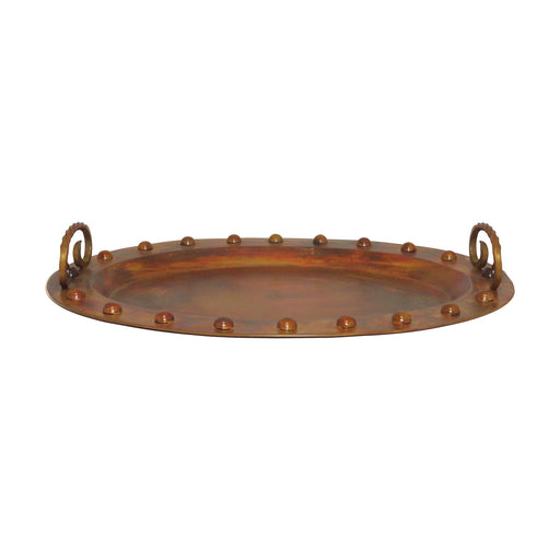 Elk Lifestyle - 644603 - Ottoman Tray - Misson - Burned Copper