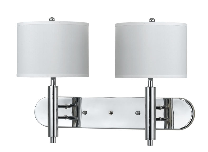 Cal Lighting - LA-2004W2L-1CH - Two Light Wall Lamp - 60W X 2 Wall Lamp W/3Wy Push Switch - Chrome