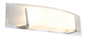 DVI Lighting - DVP8193CH-OP - LED Vanity - Hyperion - Chrome with Half Opal Glass