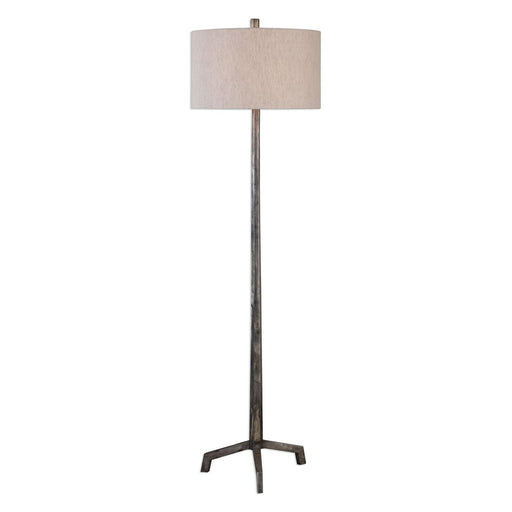 Uttermost - 28118 - One Light Floor Lamp - Ivor - Cast Iron