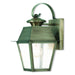 Livex Lighting - 2162-29 - One Light Outdoor Wall Lantern - Mansfield - Vintage Pewter