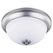 Canarm - IFM256A13BPT - Two Light Flush Mount - New Yorker - Brushed Pewter