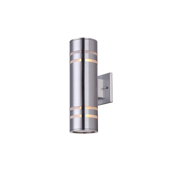 Canarm - IOL256BN - Two Light Outdoor Wall Mount - Brushed Nickel