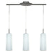 Canarm - IPL379A03BPT - Three Light Pendant - Toni - Brushed Pewter