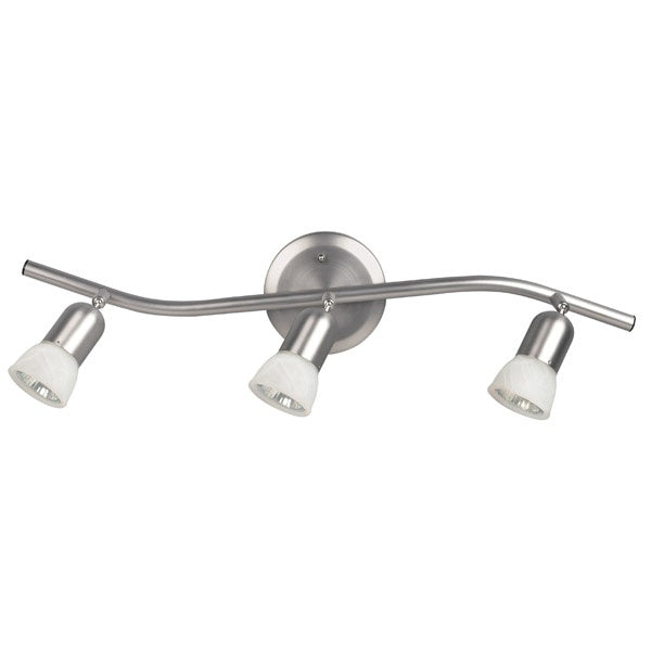Canarm - IT356A03BPT10 - Three Light Track - James - Brushed Pewter