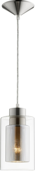 Quorum - 882-3765 - One Light Pendant - 882 Pendants - Satin Nickel