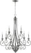 Quorum - 6054-9-64 - Nine Light Chandelier - Bryant - Classic Nickel