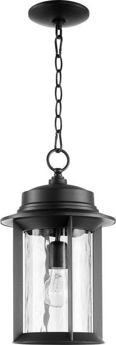 Quorum - 7247-9-69 - One Light Outdoor Lantern - Charter - Noir