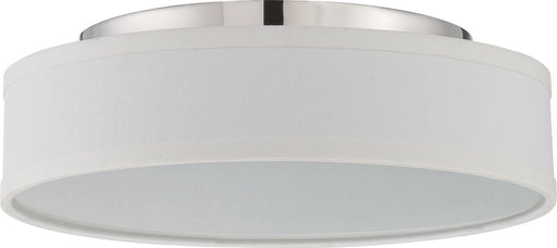 Nuvo Lighting - 62-526 - LED Flush Mount - Heather - Polished Nickel