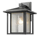 Z-Lite - 554B-BK - One Light Outdoor Wall Mount - Aspen - Black