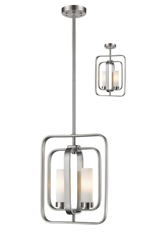 Z-Lite - 6000MP-BN - Two Light Mini Pendant - Aideen - Brushed Nickel