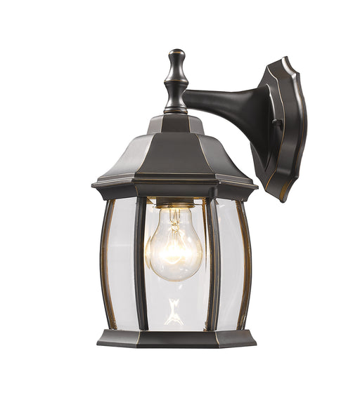 Z-Lite - T20-ORB - One Light Outdoor Wall Sconce - Waterdown - Oil Rubbed Bronze