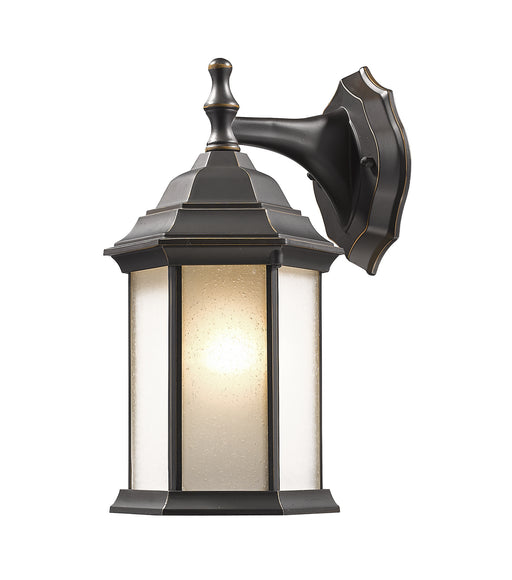 Z-Lite - T21-ORB-F - One Light Outdoor Wall Sconce - Waterdown - Oil Rubbed Bronze