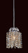 Allegri - 11761-010-FR105 - One Light Mini Pendant - Milieu Mini Pendant - Chrome