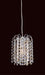 Allegri - 11762-010-FR1DS - One Light Mini Pendant - Milieu Mini Pendant - Chrome