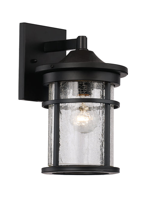 Trans Globe Imports - 40380 BK - One Light Wall Lantern - Avalon - Black