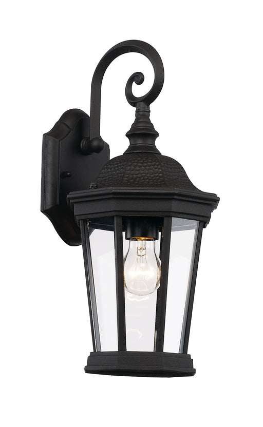 Trans Globe Imports - 40400 BK - One Light Wall Lantern - Westfield - Black