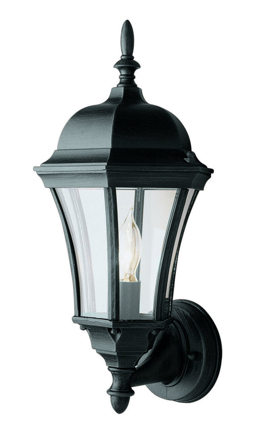 Trans Globe Imports - 4502 BK - One Light Wall Lantern - Burlington - Black